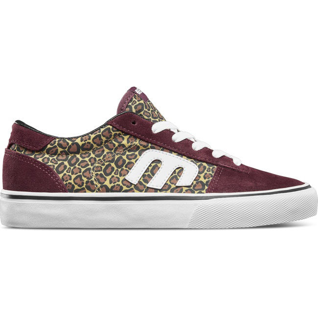 Etnies CALLI-VULC Sneakers Dames Bordeaux/Bruin BE-AUOVTP